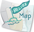 Map of Belize, showing our 4 main regions